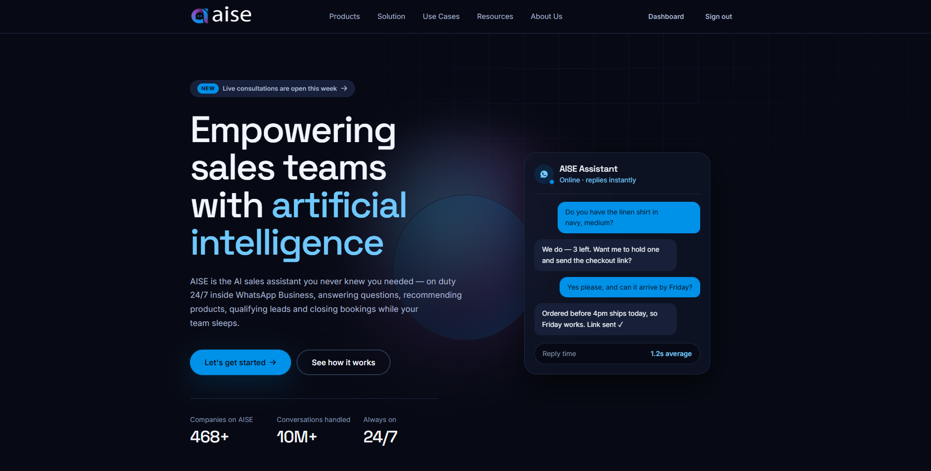 AISE - Empowering sales teams with Artificial Intelligence